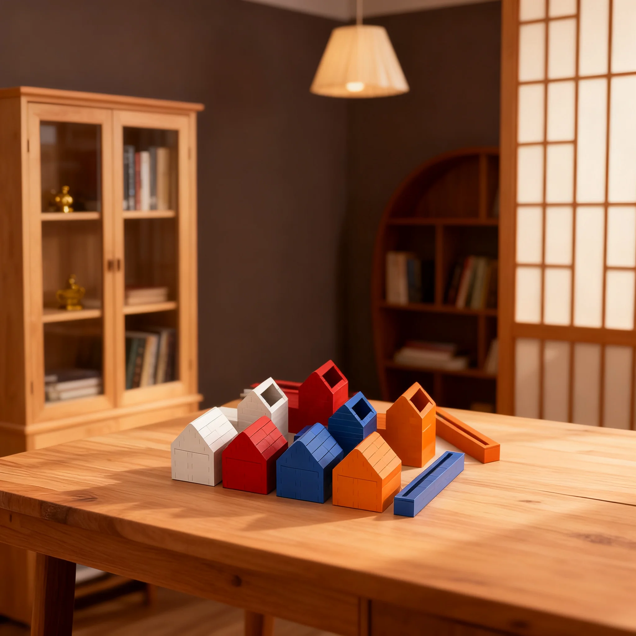 Board Game Catan - 1226 قطعة MOC نموذج ألعاب كاتان: