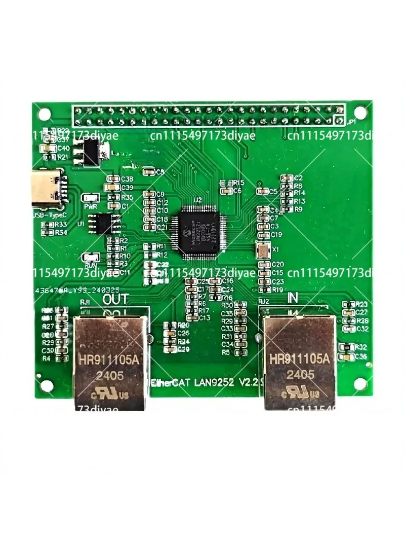EtherCAT Development Board with STM32 and AX58100 Slave Master for Industrial Automation