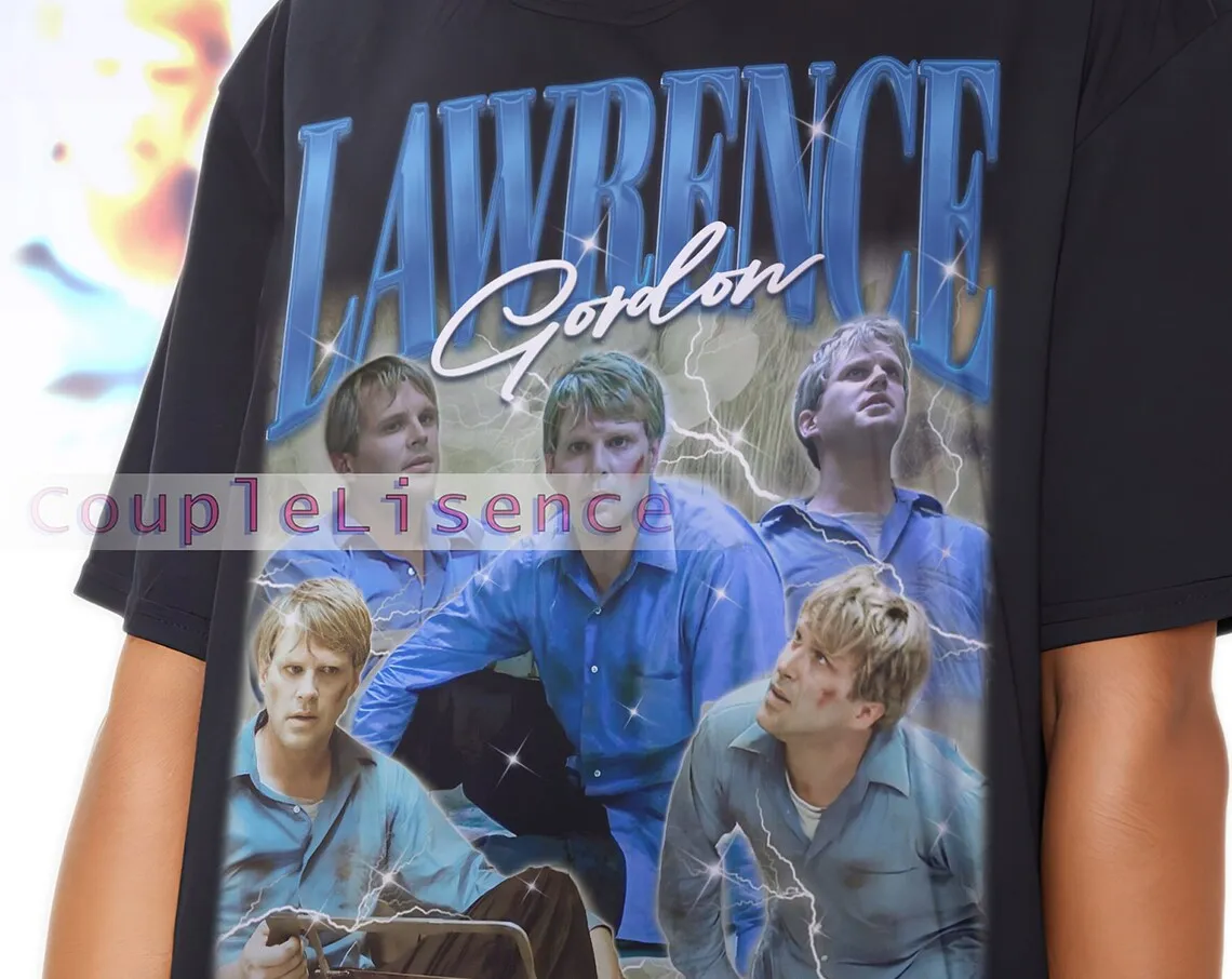 Character LAWRENCE GORDON Vintage Shirt  Lawrence Gordon Homage Tee  Lawrence Gordon Retro  Lawrence Gordon 90s  Lawrence Gordon