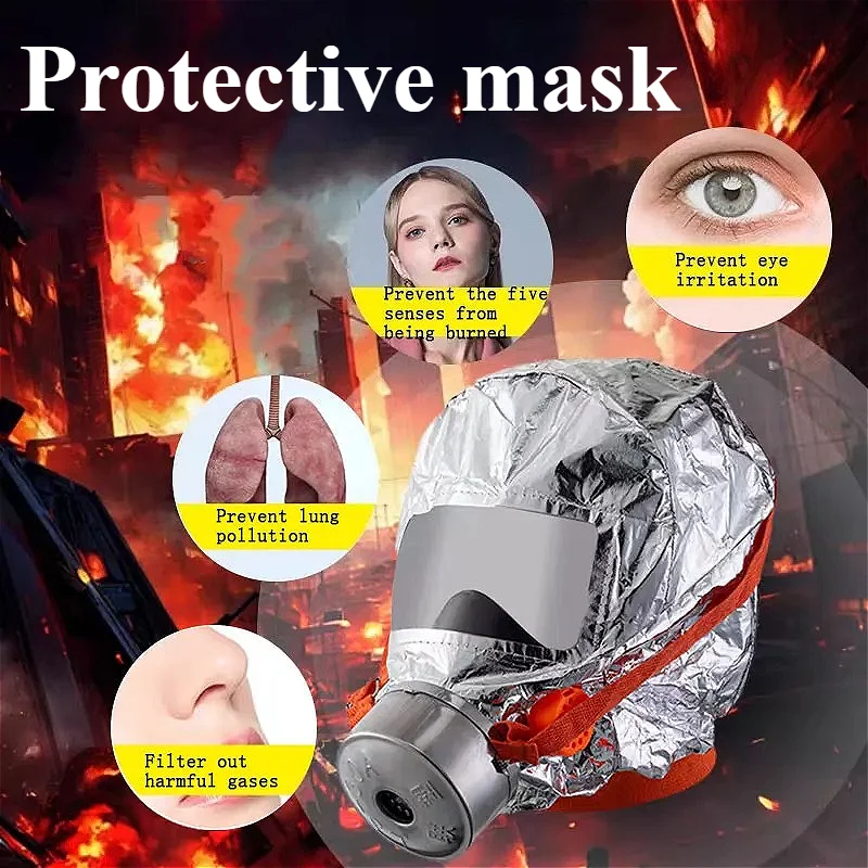

Protective Mask Filter Type Fire Breathing Apparatus Fire Safety Breathing Apparatus Smoke Filtering Products Safety Accessories