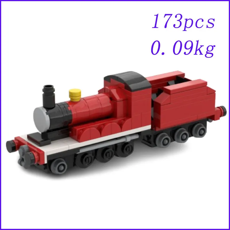 Small Particle Building Blocks MOC-238207 555pcs 233592 Train Building Toy 3D Model Gift Educational Boy DIY Ornament