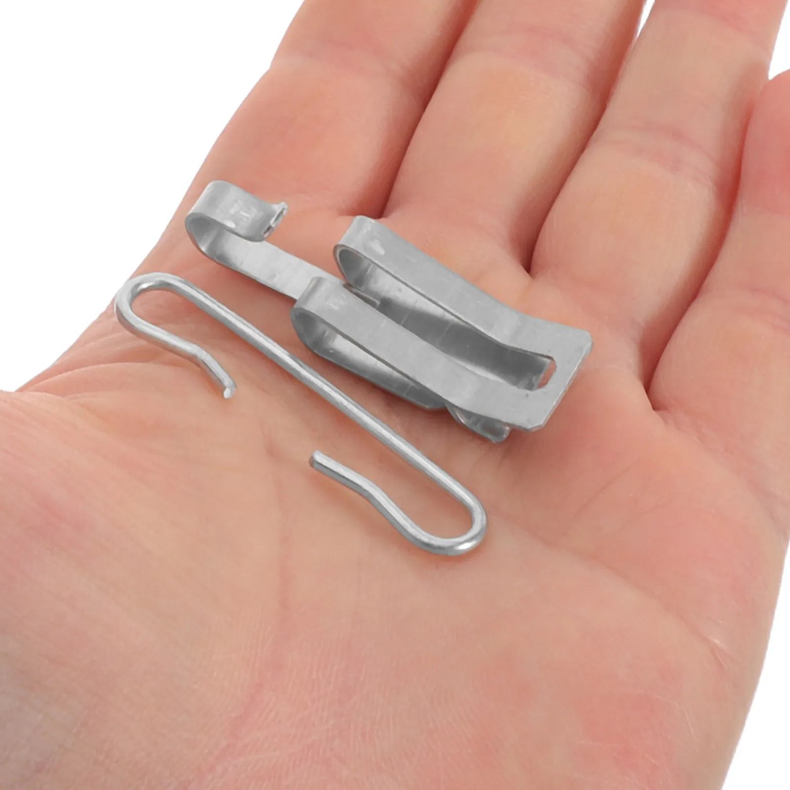 1 Set Aluminum Heat Spacers Kit For Roof Gutter Pipe Outdoor Heater Fixing Accessories Secure Fastening Anti-Loose Fixing Tools
