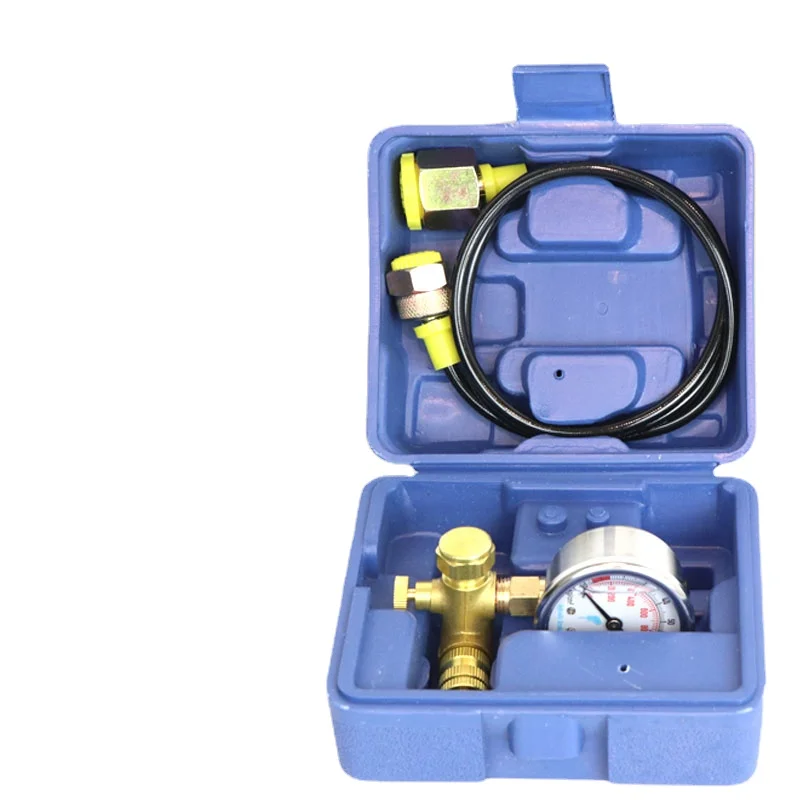 1 set Nitrogen pressure gauge kit Gas charging Hydraulic Breaker hammer Device Measurement accessories parts