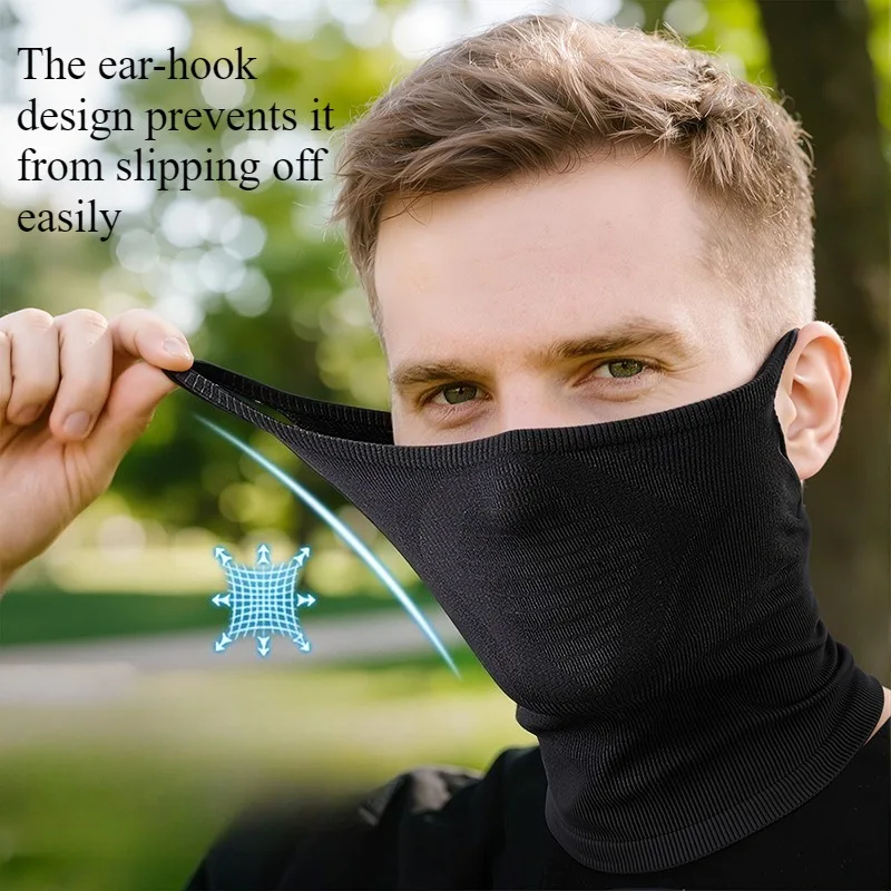 قناع حراري خارجي للخريف والشتاء، مقاوم للرياح وجيد التهوية، يغطي الوجه والرأس #2