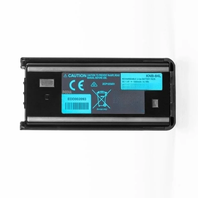 KNB-84L High Quality Walkie-talkie Battery 7.4V 14.1Wh 1900mAh for KENWOOD KNB-84L Brand New Replacement Battery