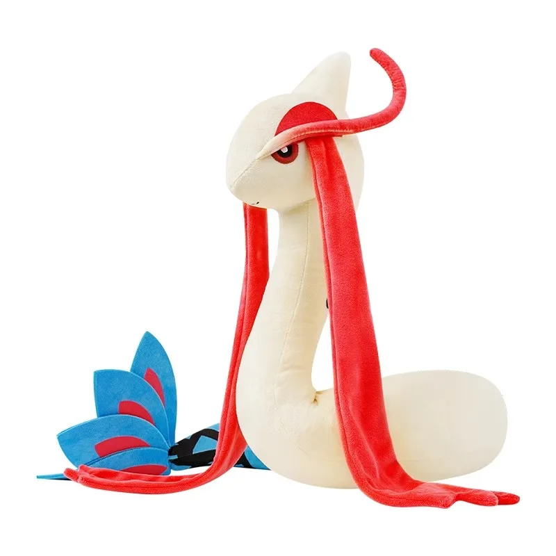 

Оригинальные аниме-игры Pokemon Milotic, мягкая плюшевая игрушка-кукла, длина 105 см