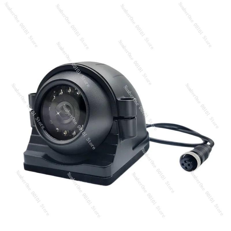 

Side View Camera for Trucks, Dump Trucks, Concrete Mixers, 24V Infrared HD Blind Spot Monitoring Vehicle Camera