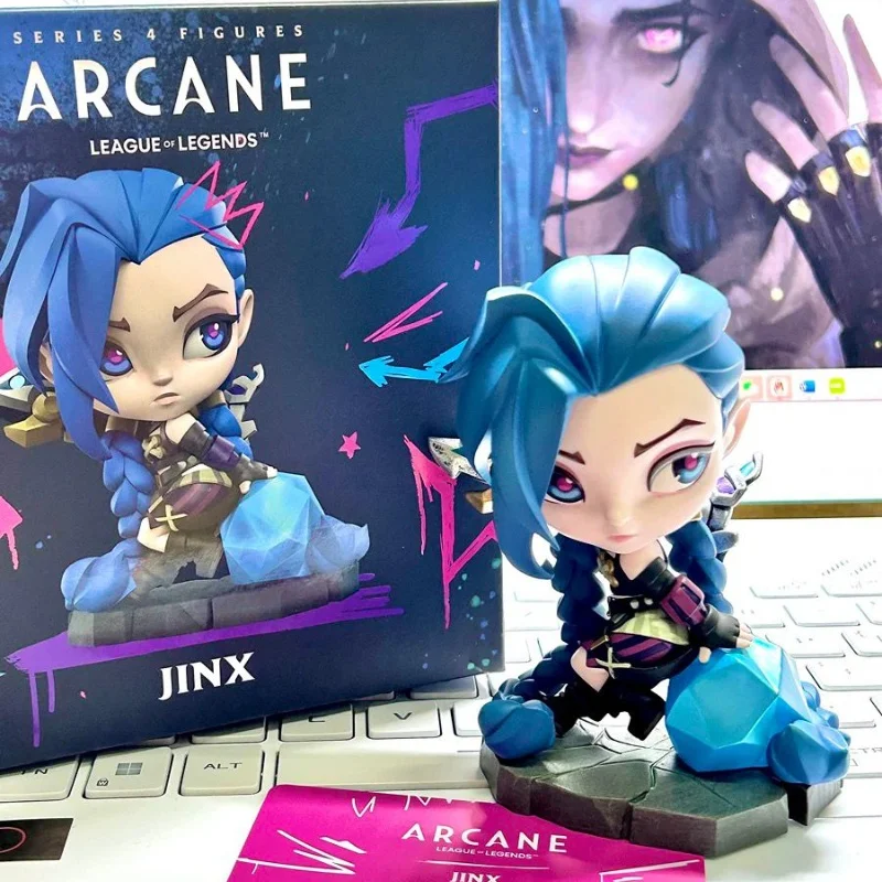 League of Legends LOL Guardian of the Stars Kaisa&Jinx&Ashe figure game ornaments Q version of the figure gifts