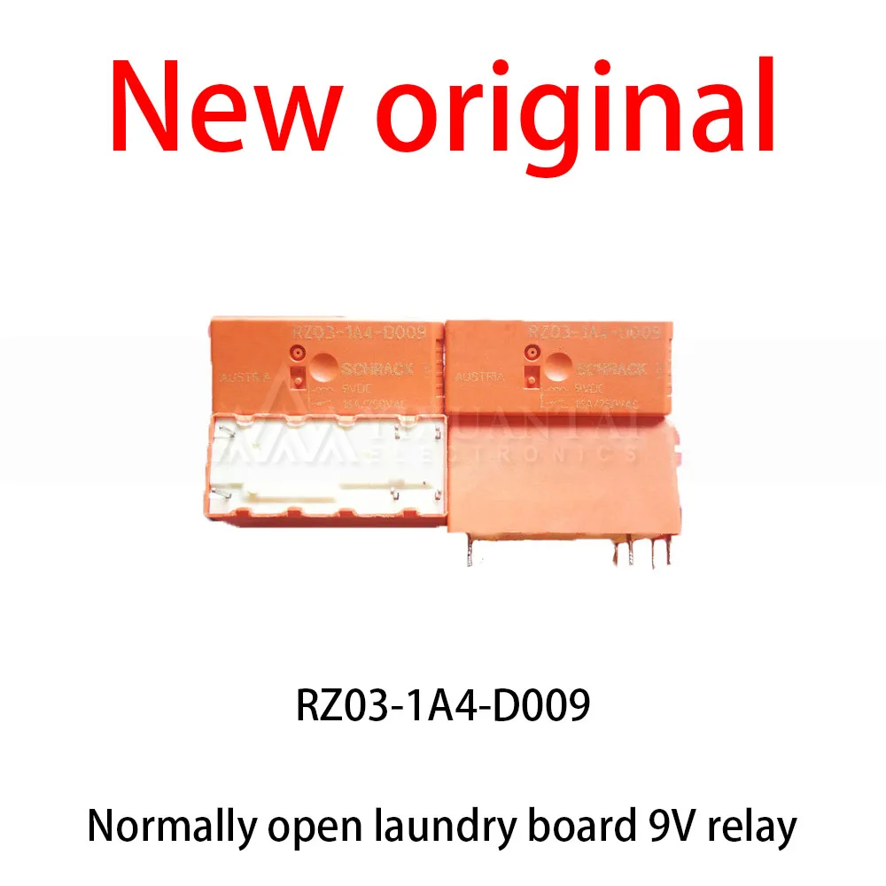 

10Pcs/Lot New original RZ03-1A4-D009 Normally open laundry board 9V relay