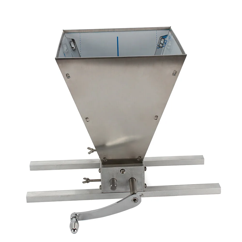 穀物ミル大麦グラインダー 2 ローラー自作ワイン製造粉砕ステンレス鋼