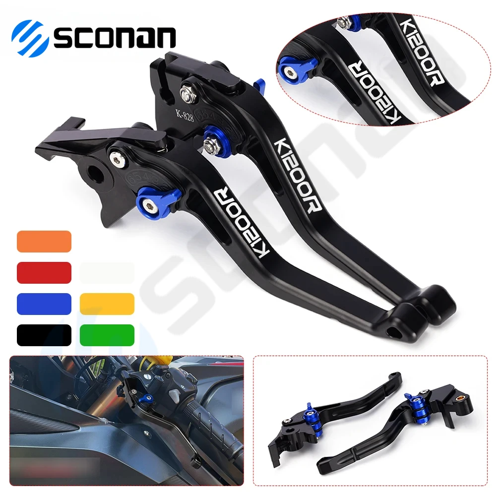 

For BMW K1200R K1200 R K1200 R K 1200 R 2005 2006 2007 2008 Motorcycle Accessories CNC Adjustable Aluminum Brake Clutch Levers