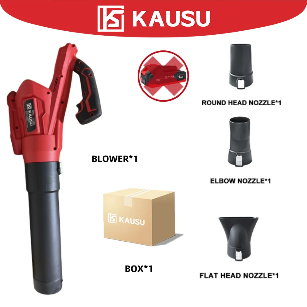 

Brushless Cordless Electric Air Blower 20000rpm Leaf Blower Snow Dust Blowing Cleaning Tool For Makita 18V Battery(No Battery)