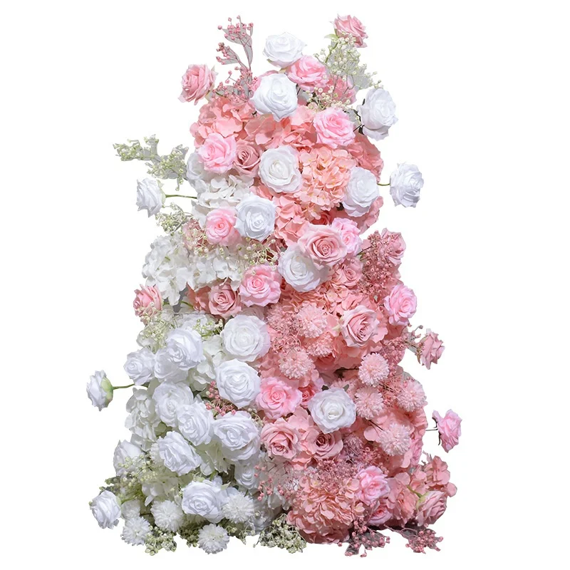 Artificial flower arrangement Suggestions for decorative acrylic background panels in window showrooms