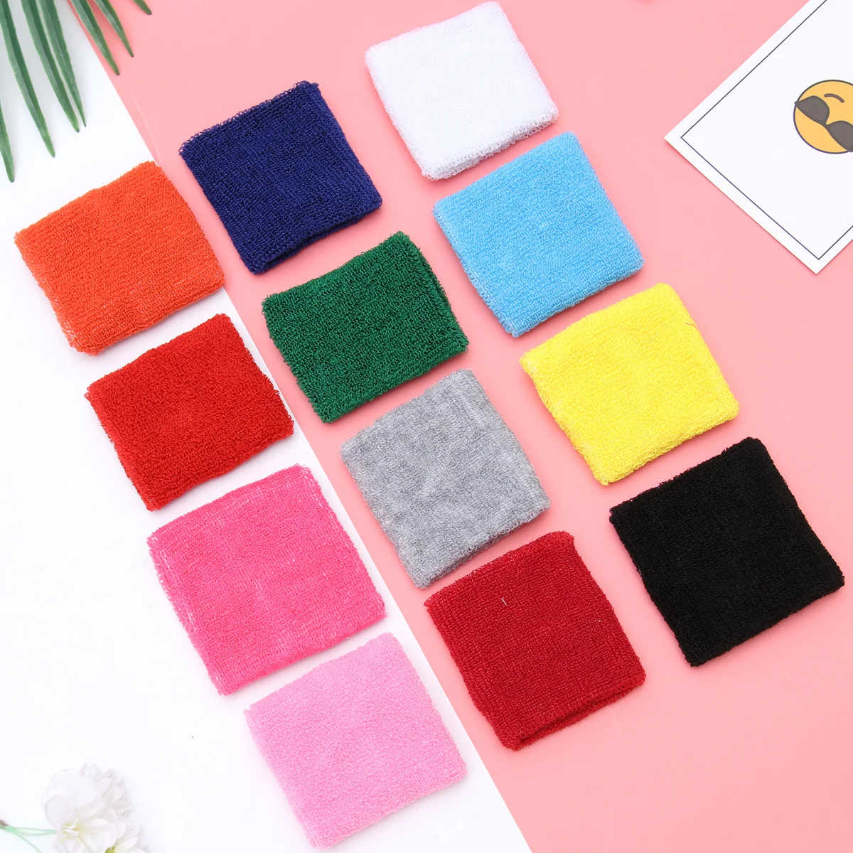 

12pcs Cotton For Soft Absorbent Sweat Protective Wristband Sports Protective Wristband Kids Wrist Guard Wrist Guard For Kids