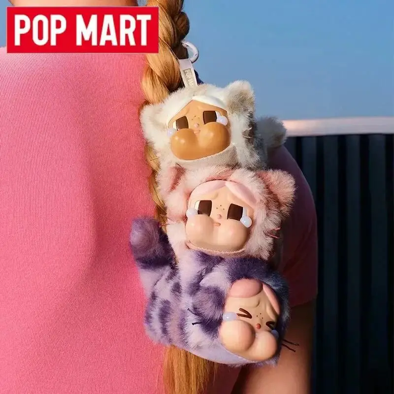 

POP MART Crybaby Wild But Cutie Series-виниловый плюшевый кулон, оригинальная глухая коробка, загадочная коробка, сумка для догадок, игрушки, кукла, милая аниме-фигурка