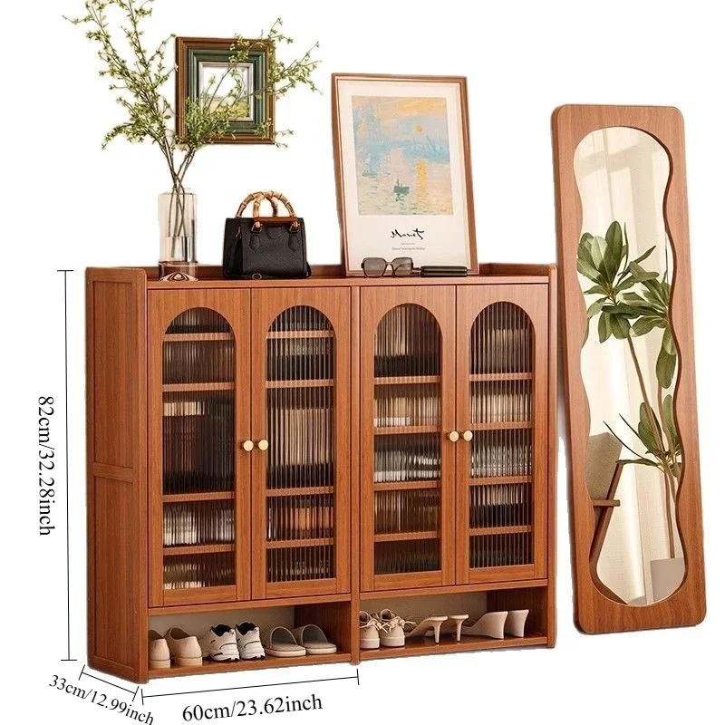Modern Adjustable Shoe Rack Indoor Hallway Bench Organizer Shoe Cabinet Storage System Armoires De Salon Entrance Home Furniture image 5