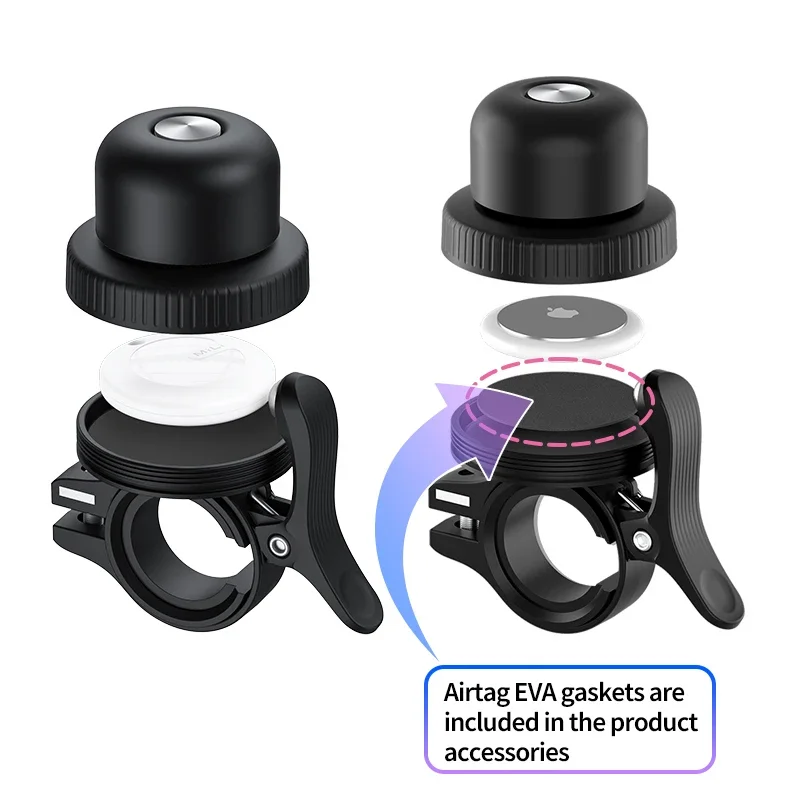 Bicycle Bell GPS locator Hidden locator APP Positioning Racking Anti-theft Device View Real-time Location Anti-loss