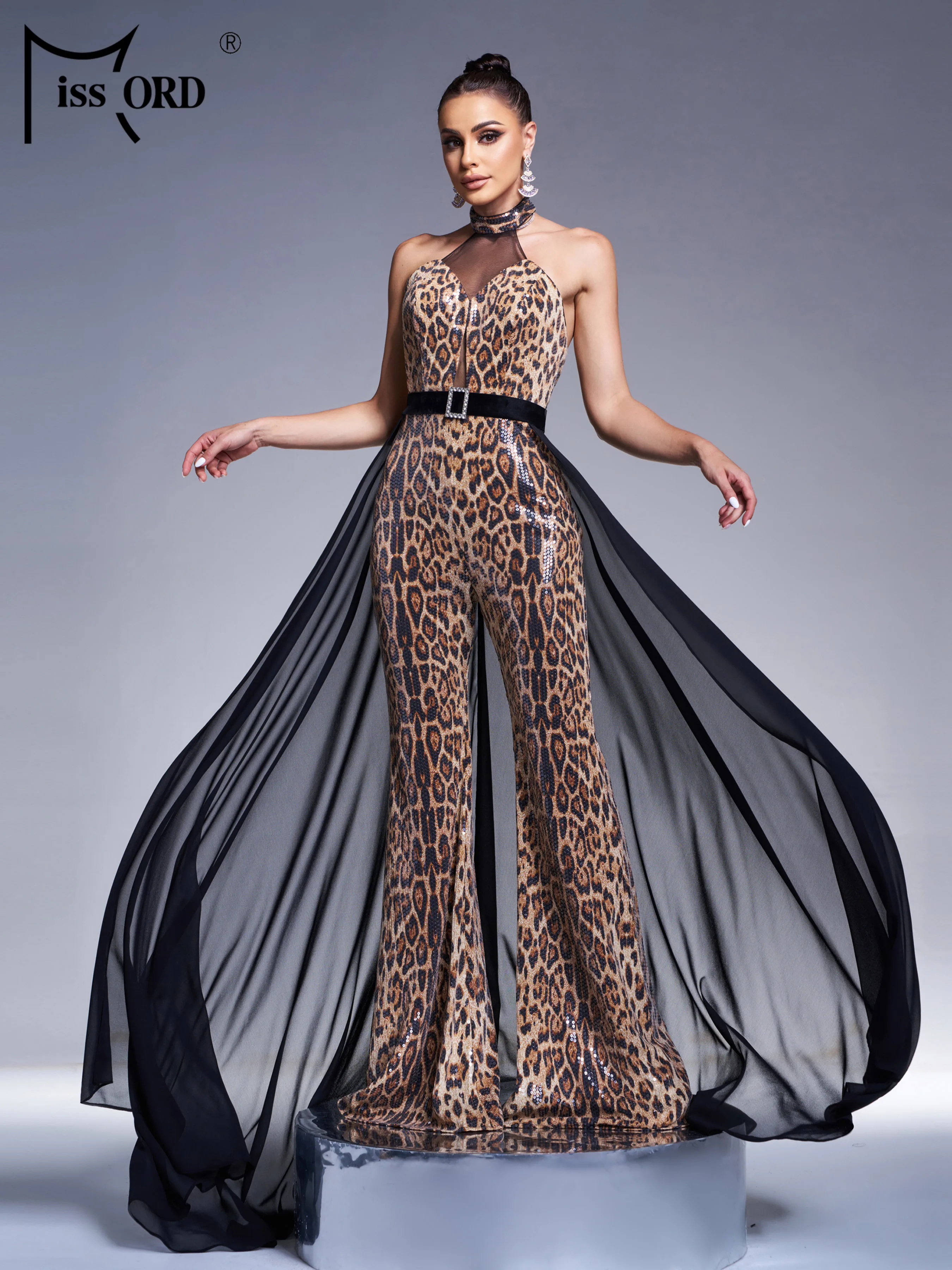 Missord 2026 New Halter Sexy Backless Slim Birthday Party Formal Occasion Chic Elegant  Graduation Jumpsuit