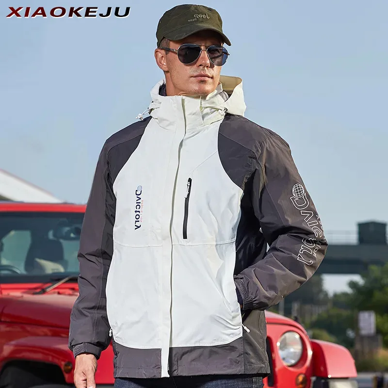 Man Jacket Men's Spring Jacket Windbreaker Outdoor Sportsfor Sport Heating Trekking Windbreak