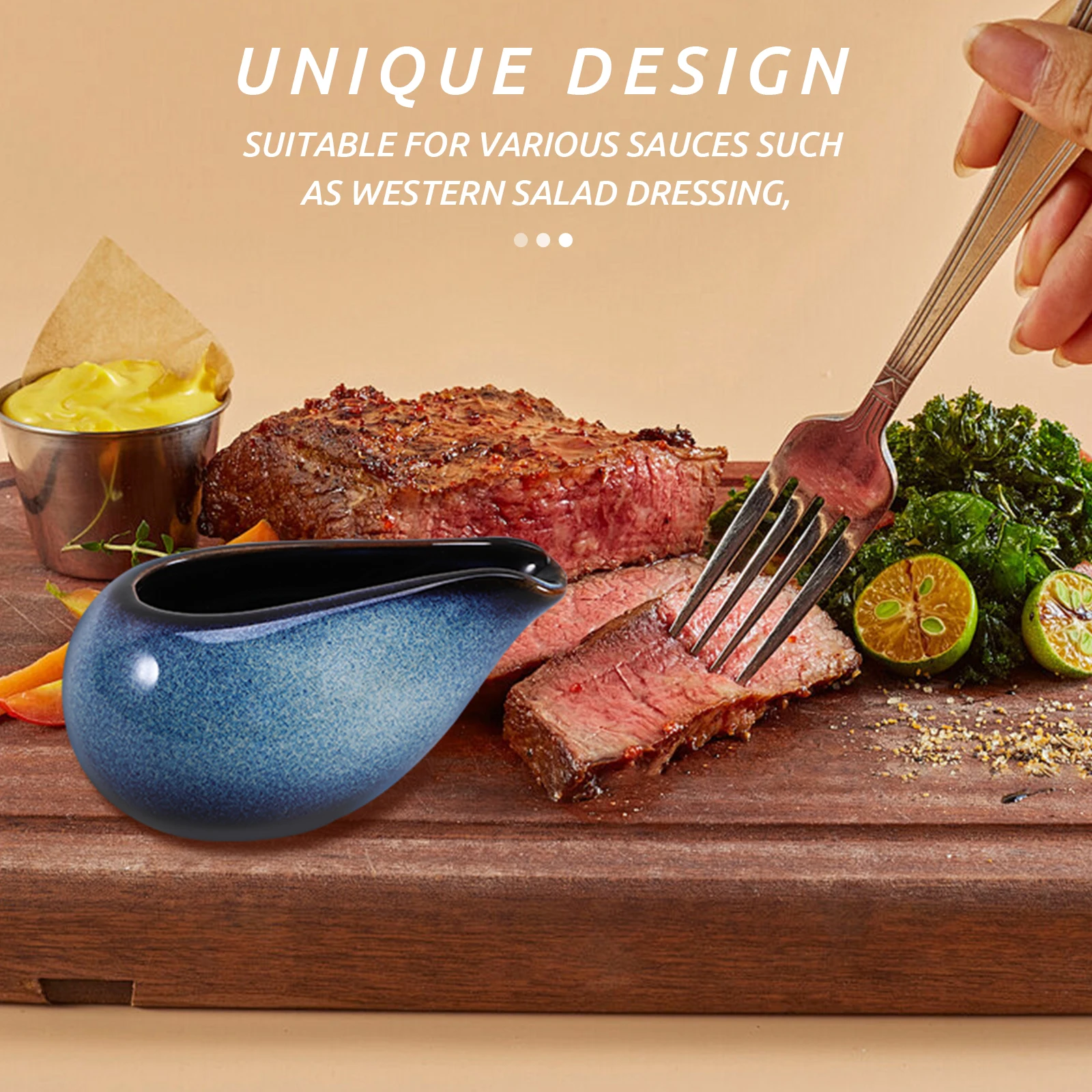 

Small Porcelain Milk Jug Ceramic Creamer Pitcher Sauce Boat Gravy Dispenser for Salad Dressing Maple Syrup Serving