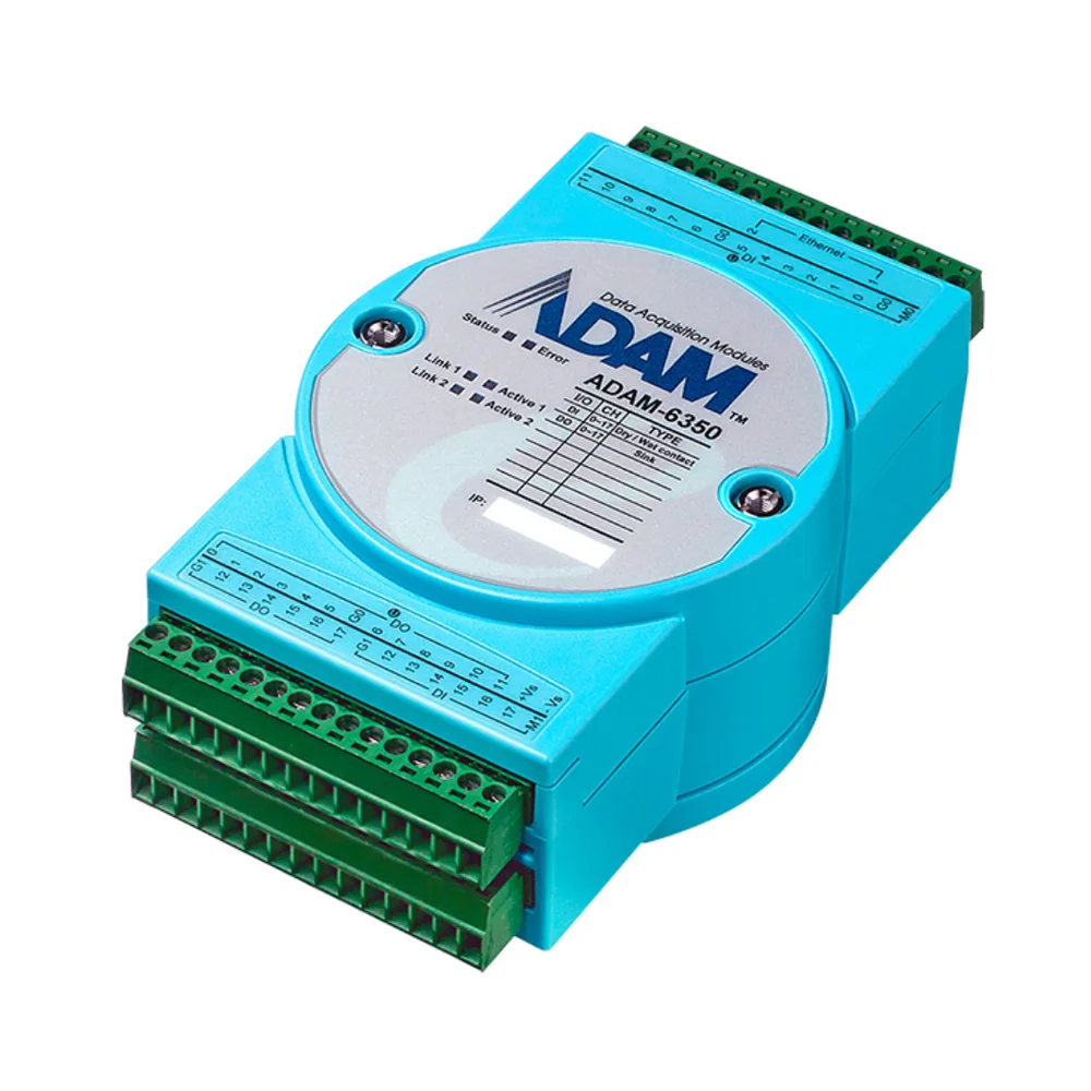 Advantech ADAM 6350 IoT OPC UA Ethernet I/O - DI/O وحدة IO عن بعد