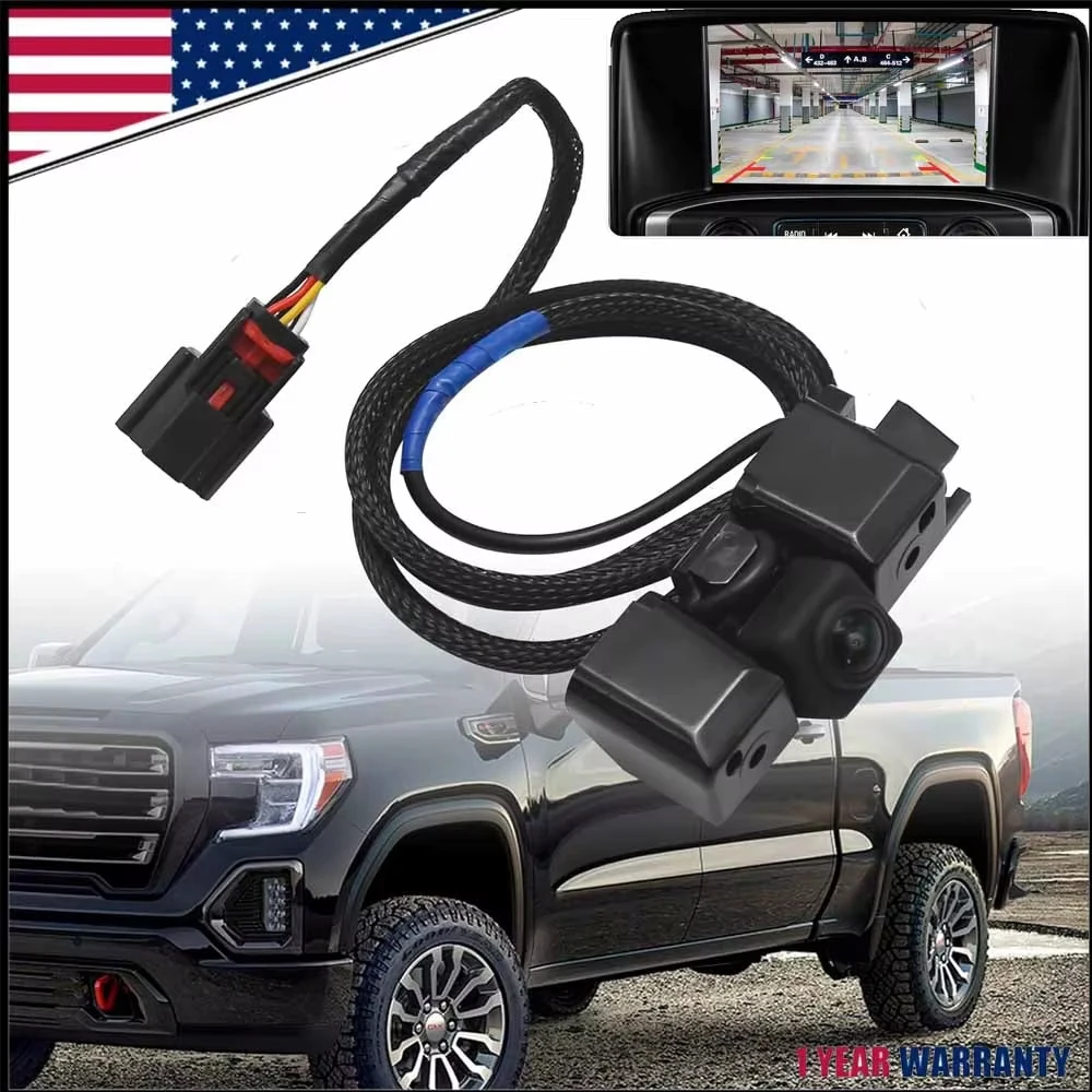 New Quality Car Rear View Backup Reverse Camera 23306741 22803702 For Chevrolet Silverado Cheyenne GMC Sierra 1500 2500 HD 3500 HD 2014-2015 Safety Parking Back Up Assist Camera Dashcam
