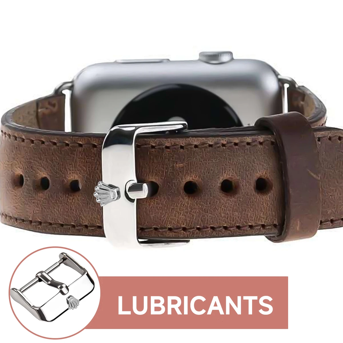 Пряжка для часов из нержавеющей стали 316L, 16 мм, 18 мм, 20 мм, полированная застежка, замена аксессуаров для часов Rolex