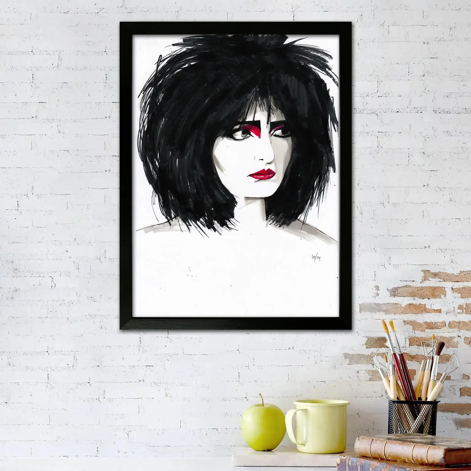 Siouxsie Sioux Poster Prints Wall Art Canvas Painting Poster For Modern Family Living Room Home Decor