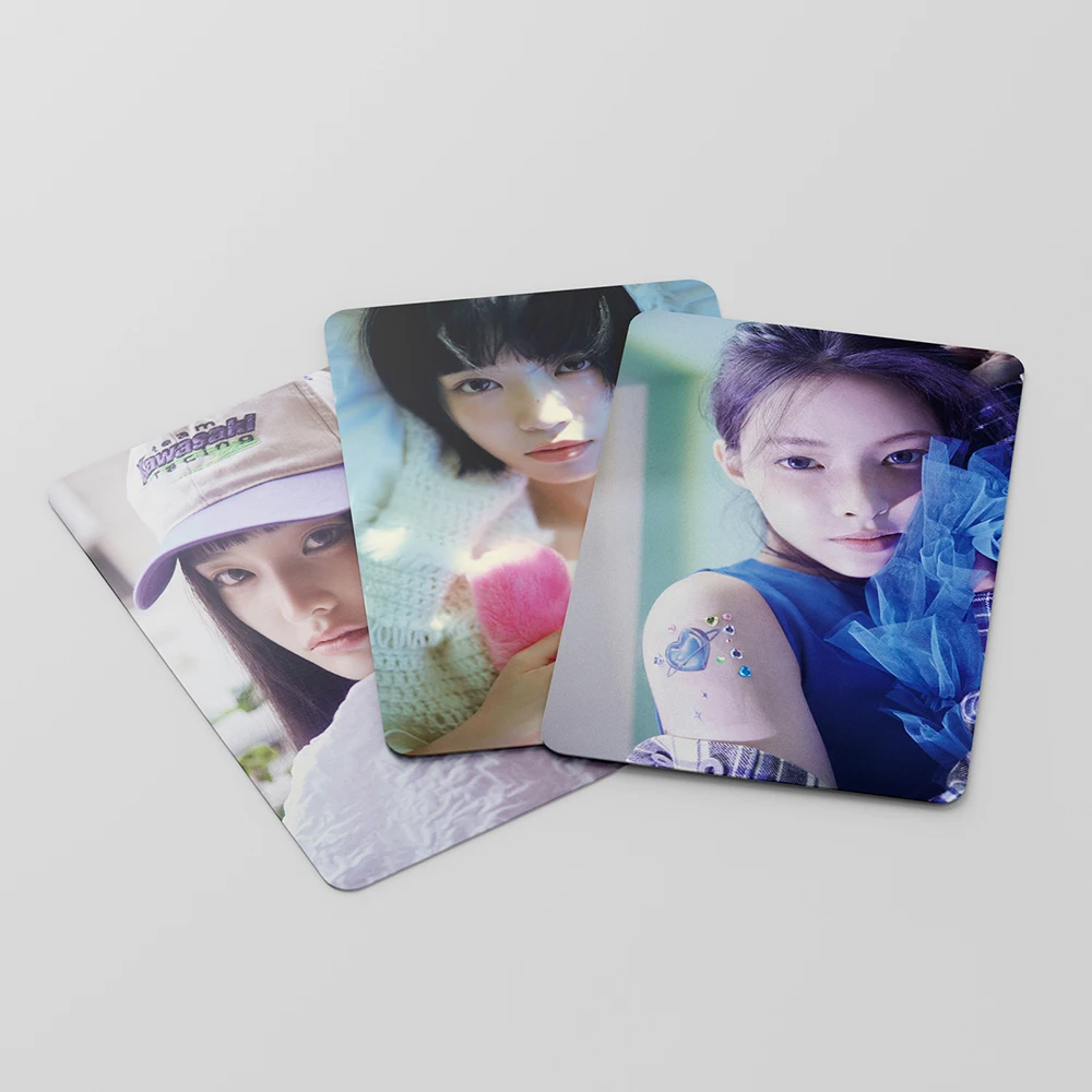KPOP ILLIT Druo Cards Photocards, Album Girls Group, GerCollection Gift, Postcards, Photo Card, Fan Gifts, 55Pcs per Set