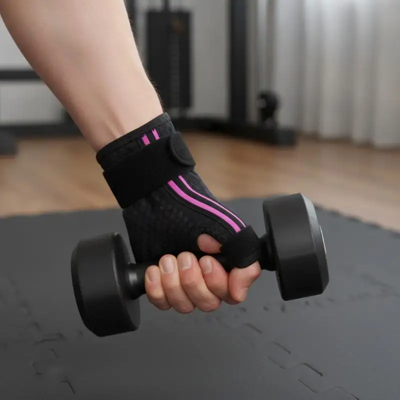 New Soft Skin-Friendly Wrist Splint Support Brace Adjustable Adhesive 1pc for Sensitive Skin Long Time Wear Use
