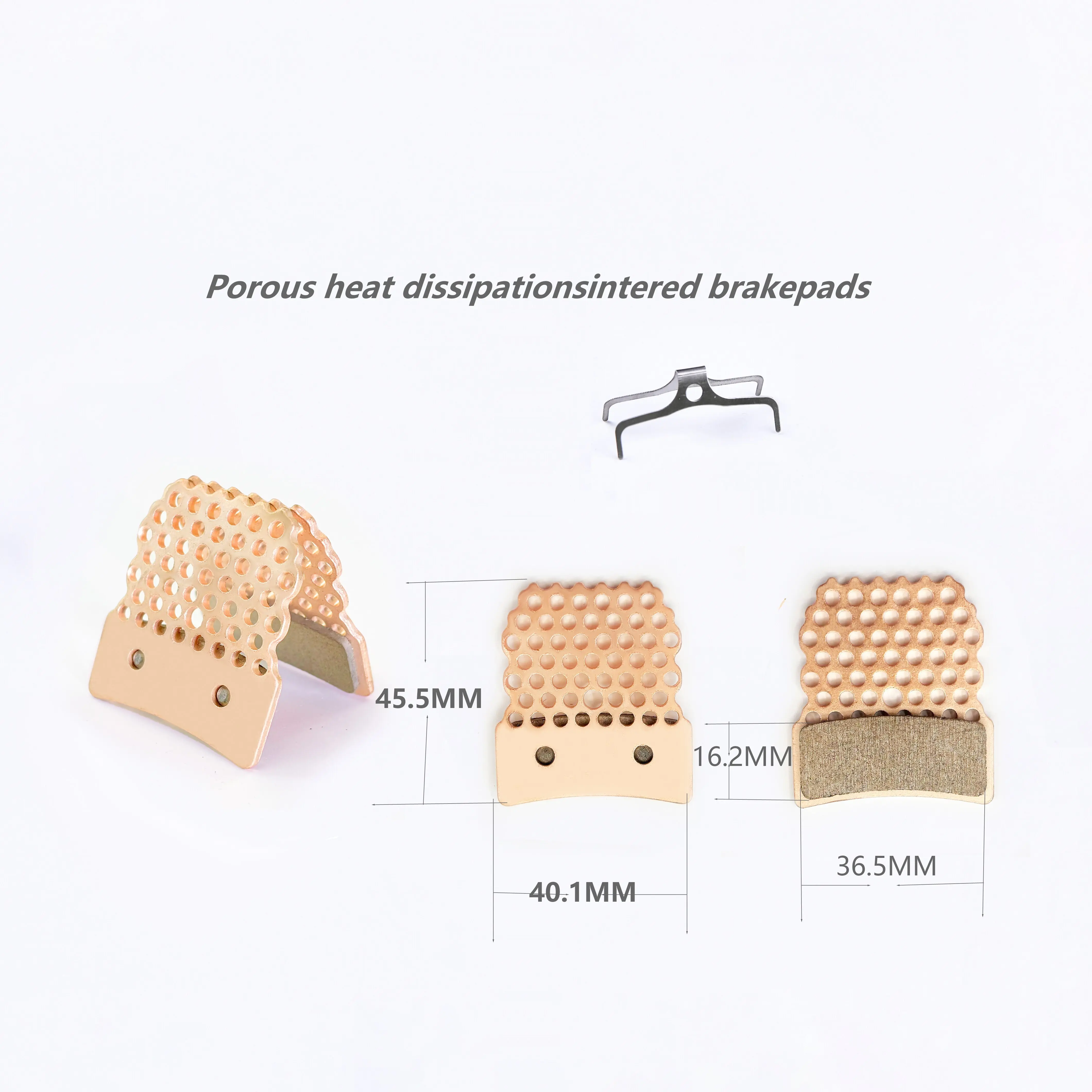 

DEEPS UPRIGHT delicate Porous heat dissipation 4M CALIPER ( LINLING) BRAKE PAD
