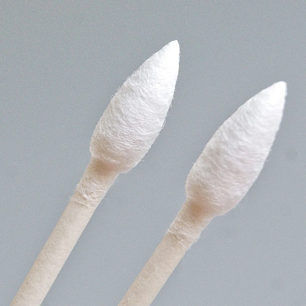 300 Pcs Hygienic Sticks Cotton Swab for Ears Makeup Fioc Pointed Rod Medical Cleaning Swabs