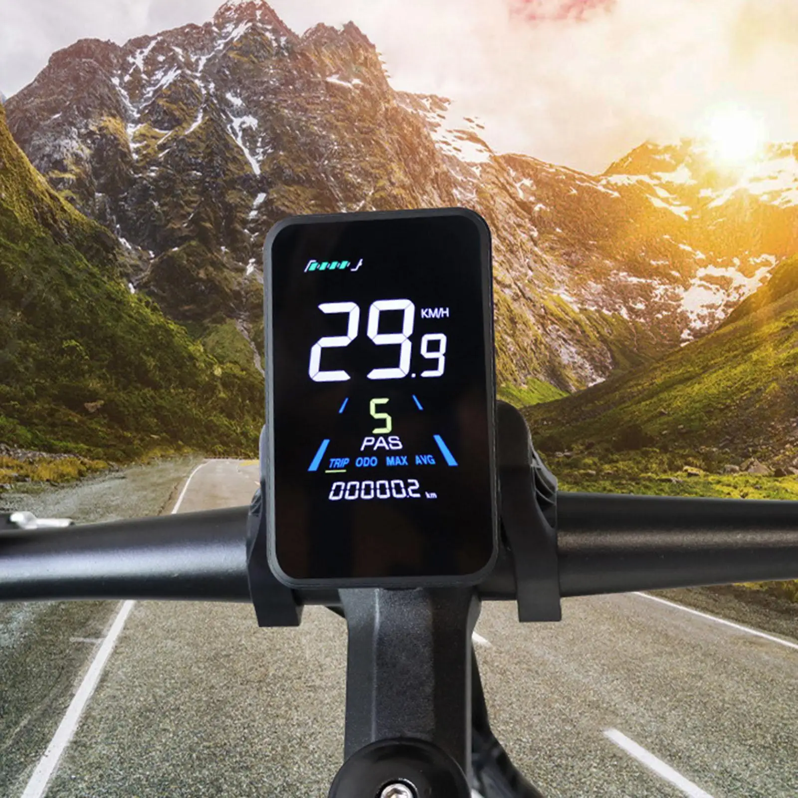 Electric Bicycle Speedometer Waterproof Lightweight Outdoor E Bikes Computer