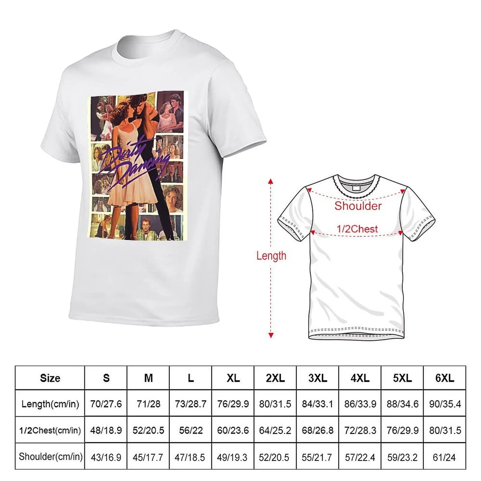 Dirty Dancing T-Shirt topping customizeds t shirt men 100℅ cotton