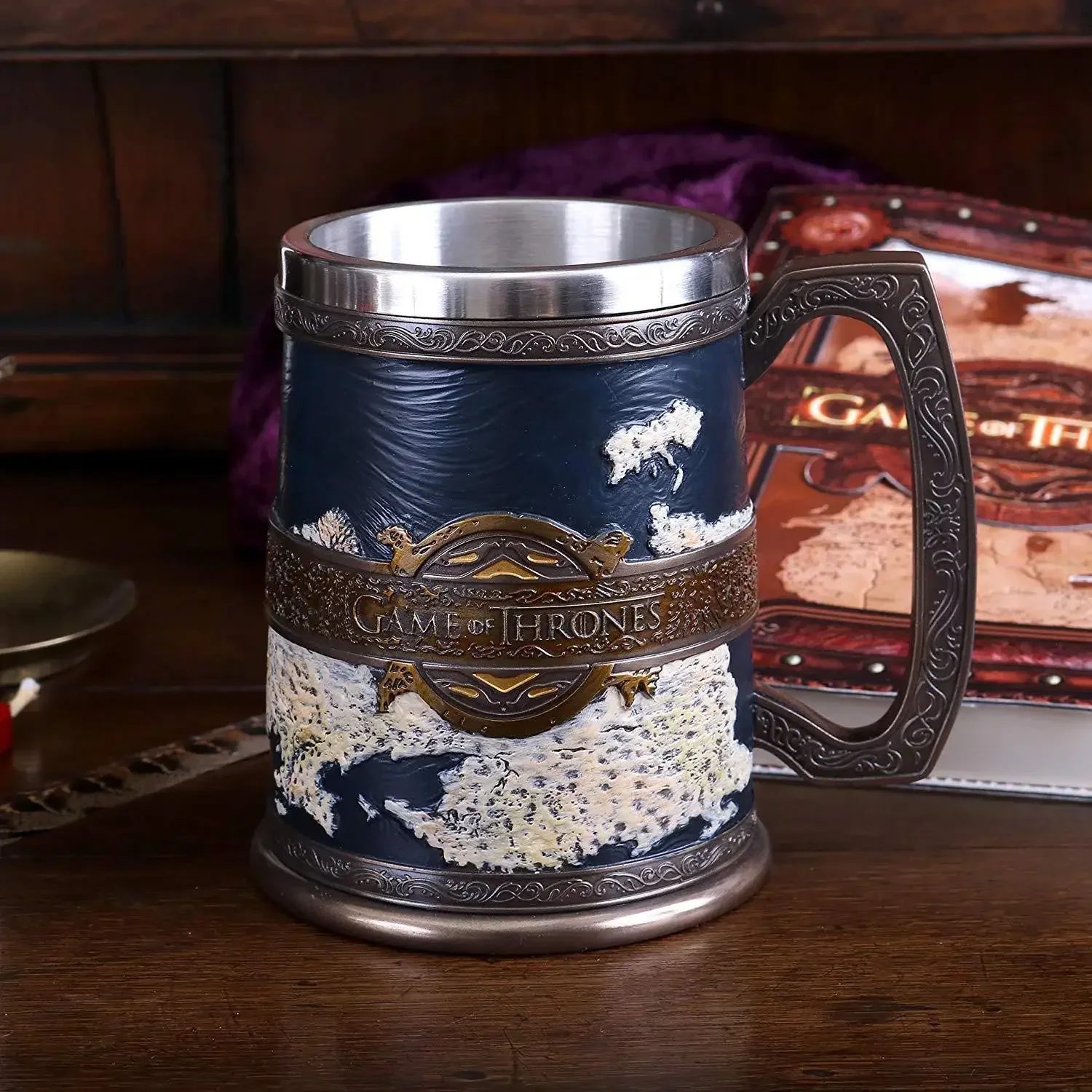 Game of Thrones Cup Commemorative Beer Steins Gift Mug Creative Totem Noble Wine Glass Water Cup