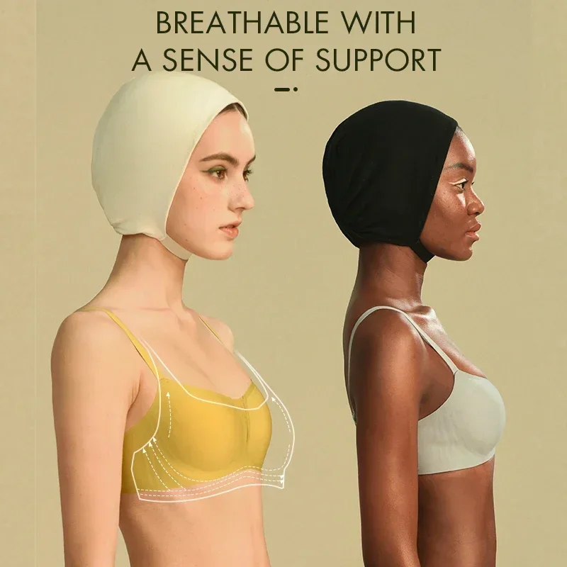 Sujiin Women's Underwear Seamless Wireless Bras Invisible Bralette Lingerie for Women Square Collar Padded Half Cup Push Up Bra