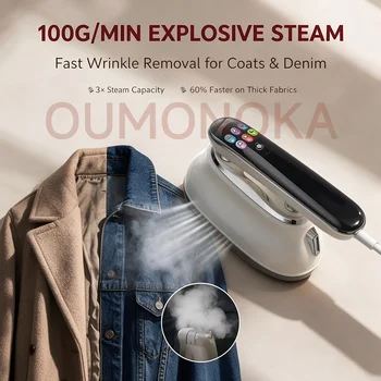 Portable Vacuum Suction Steam Iron Garment Steamer Handy Type with Ironing Board Efficient Laundry Clothes Ironing Machine - Image 3