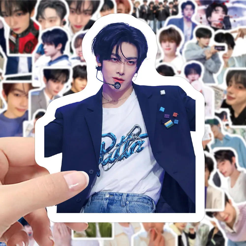 102pcs ZEROBASEONE Stickers YUJIN GYUVIN Fan Collection Gift RICKY JIWOONG TAERAE MATTHEW Fashion Photo Waterproof Stickers