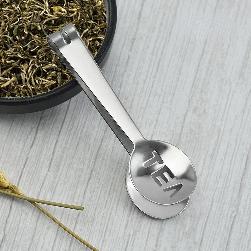 Stainless Steel Tea Bag Squeezer Teabag Tong Holder Herb Grip Kitchen Tool Lemon Slice Clip