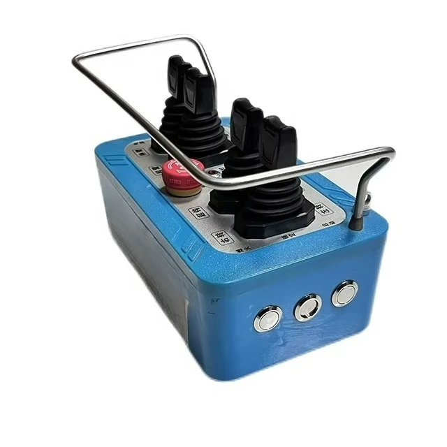 

Industrial Radio Crane Pendant Remote Control Wireless Hydraulic Excavator Controller 24V 12V