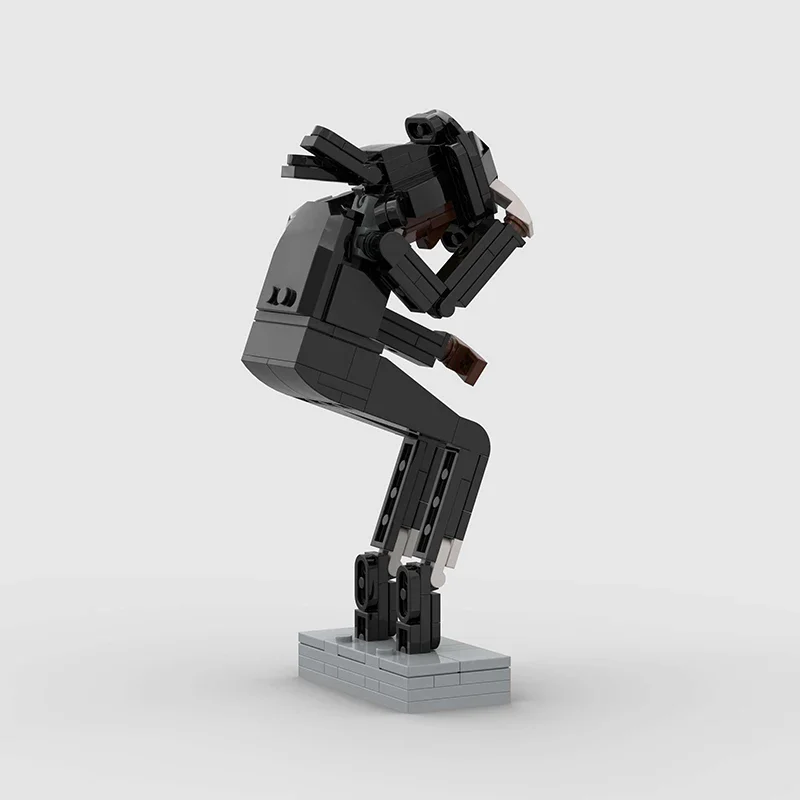 MOC Michael Jackson Building Blocks Set King of Pop Figure Model Space Walk Pose Bricks Kit DIY Construction Toys for Adults Fan - view 2