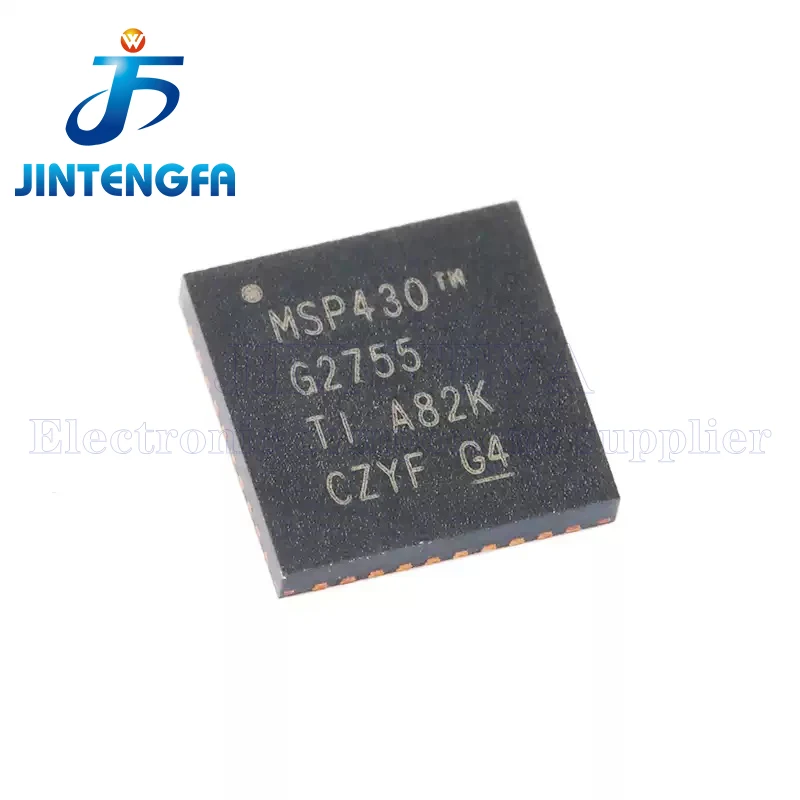 MSP430G2755IRHA40R MSP430G2755IRHA40T MSP430G2755 G2755 VQFN-40 16-bit Microcontrollers-MCU Mixed Signal MCU SMD IC