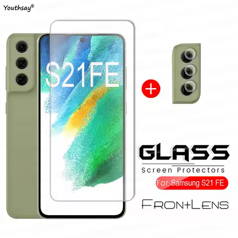 For Samsung Galaxy S21 FE Glass for Samsung S21 S20 S23 FE Glass Phone Screen Film Protector For Galaxy S21 FE Tempered Glass