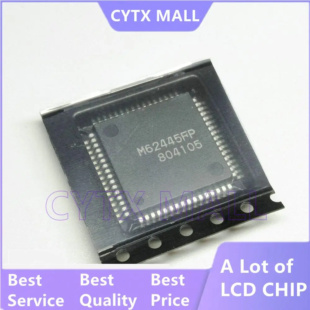 New_original 2PCS M62445FP M62445 QFP64 M62445AFP