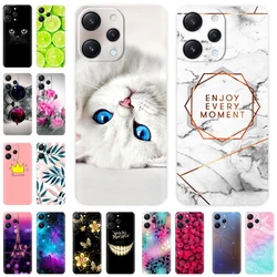 For Xiaomi Redmi 12 Case Cover for Xiomi Redmi12 Redmi 12 Phone Case Soft Transparent Fundas For Redmi 12 4G Cases Para Bumper