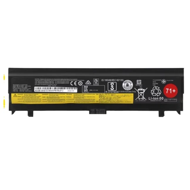 

Аккумулятор для ноутбука Lenovo ThinkPad L570 L560 (00NY488, 00NY486, 00NY489) 4000 мАч