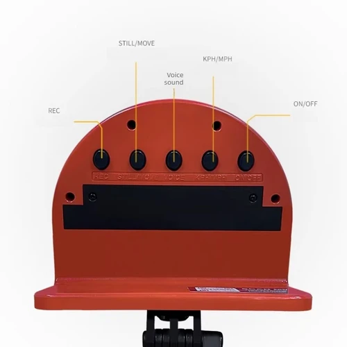 Imagen 2 del producto Velocímetro de tenis profesional, práctica de Swing, velocímetro de tenis, transmisión de voz, Radar de velocidad de pelota, piezas de pelotas portátiles