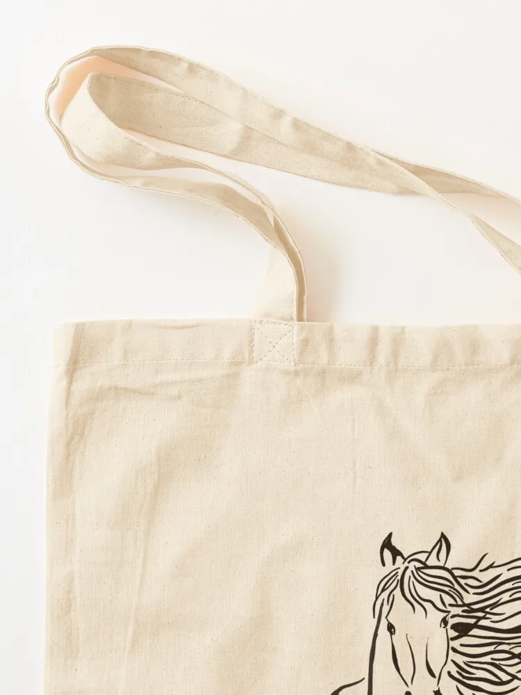 Running Horse Art Tote Bag bags woman 2025 Women's beach bags shopper bag women canvas bag for beach