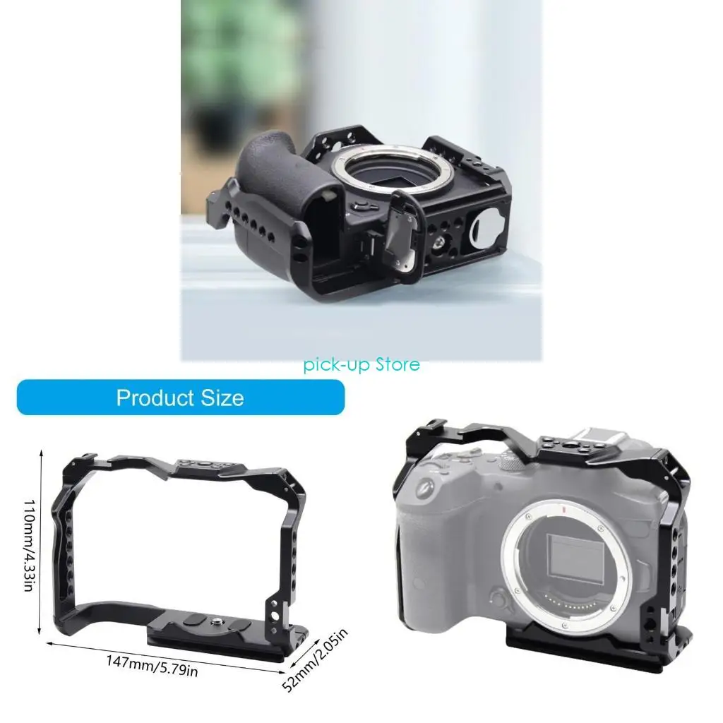 

Q5WA Aluminum Camera Cage For DSLR Camera with 1/4 3/8 Threaded Holes For DSLR Camera