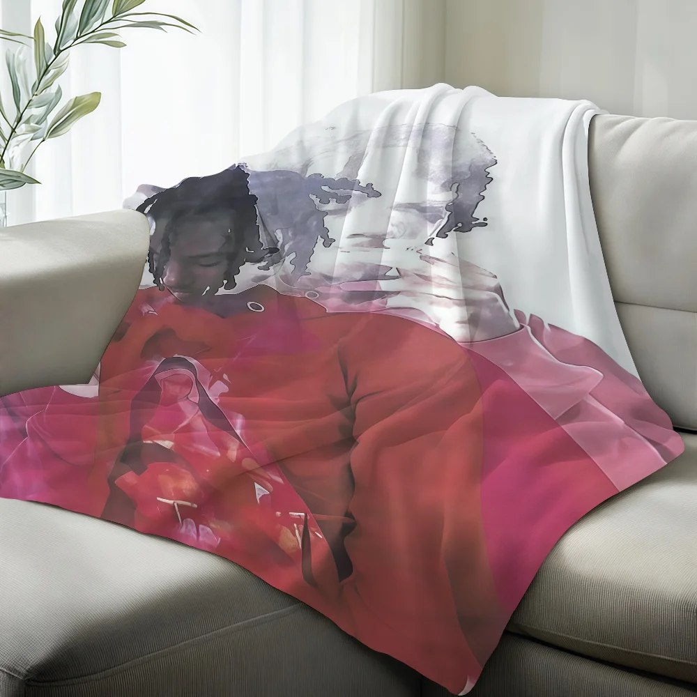 Singer O-OsamaSon Psykotic Blanket Suitable For Sofas Beds Offices Cars Outdoor Travel An Ideal Gift For Friends Family